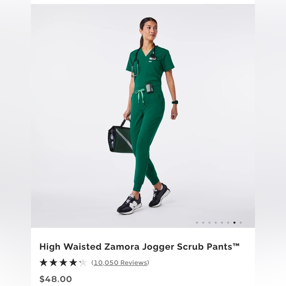 Womens Figs High Waisted Zamora Jogger Scrub Pants